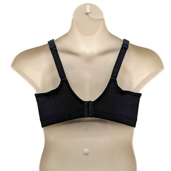 Cacique Lane Bryant Womens Bra Cotton Lightly Lined No Wire Size 42D Black - Picture 3 of 9